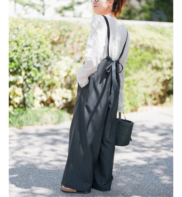 Spick and Span「《WEB限定 / 追加》ドライクロスコンビネゾン」|オールインワン|