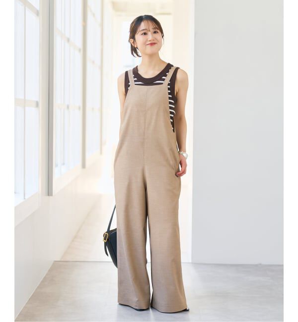 Spick and Span「《WEB限定 / 追加》ドライクロスコンビネゾン」|オールインワン|