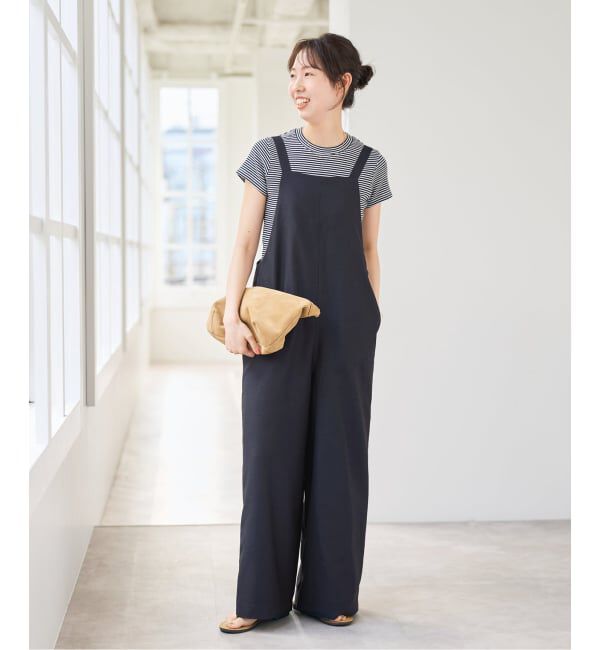 Spick and Span「《WEB限定 / 追加》ドライクロスコンビネゾン」|オールインワン|