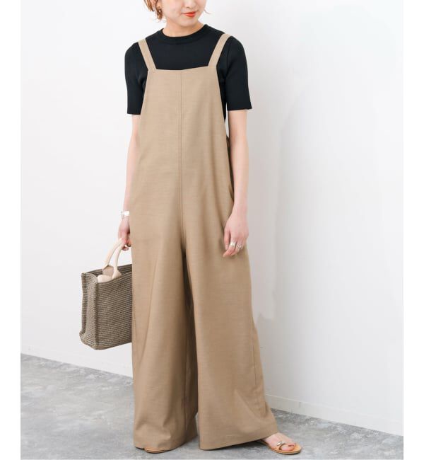 Spick and Span「《WEB限定 / 追加》ドライクロスコンビネゾン」|オールインワン|
