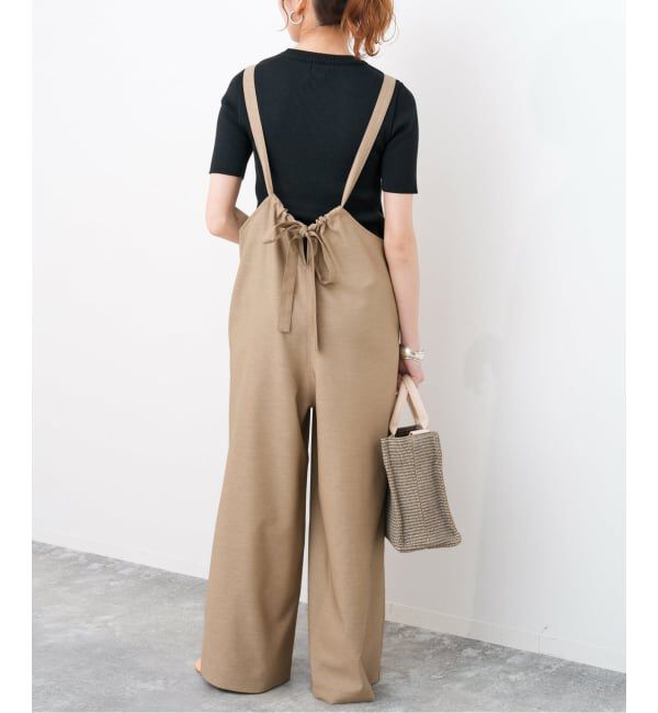 Spick and Span「《WEB限定 / 追加》ドライクロスコンビネゾン」|オールインワン|