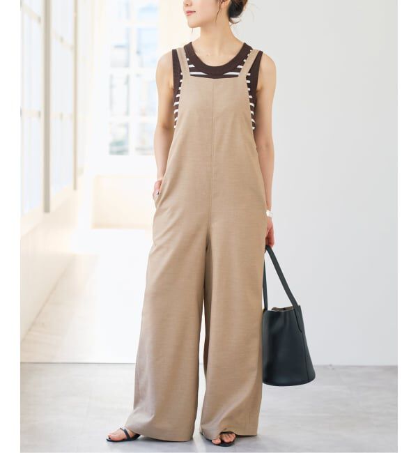 Spick and Span「《WEB限定 / 追加》ドライクロスコンビネゾン」|オールインワン|