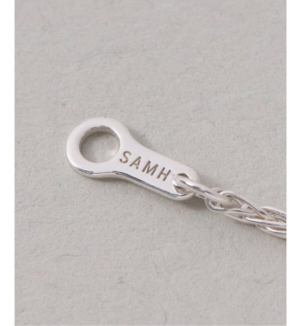 Spick and Span「【SAMH by LILAS】 Vintagelike ホワイトムーンストーンネックレス SV」|ネックレス|