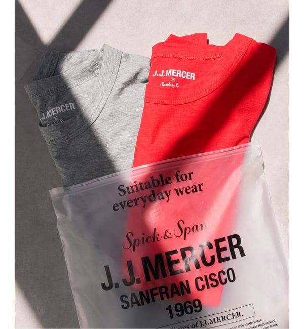 Spick and Span「《2枚セット / 別注》J.J.Mercer / ジェイジェイマーサー 2SET TEE」|Tシャツ・カットソー|