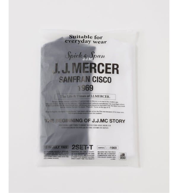 Spick and Span「《2枚セット / 別注》J.J.Mercer / ジェイジェイマーサー 2SET TEE」|Tシャツ・カットソー|
