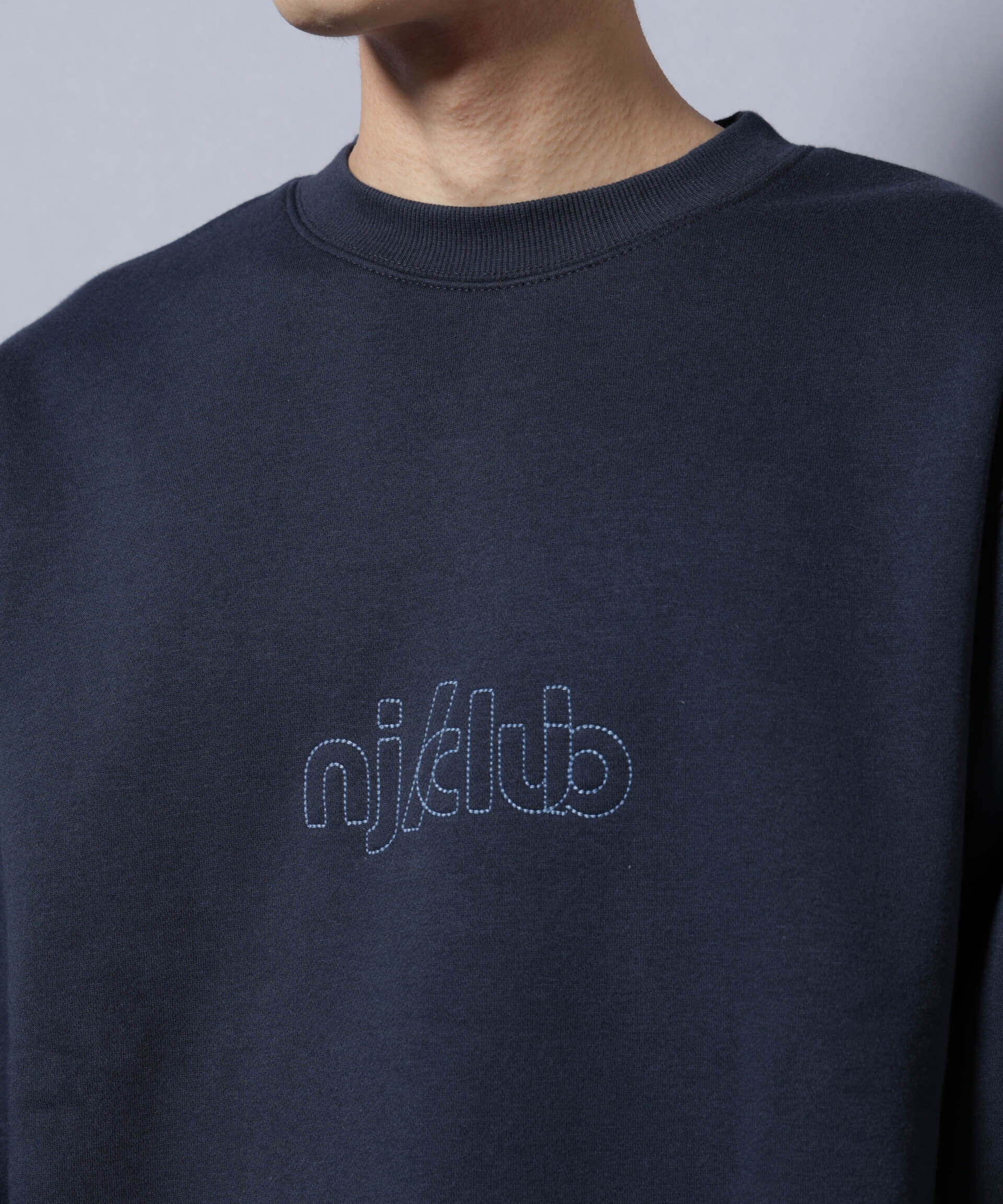 NANO universe「「NJ/CLUB」裏起毛 ジャージークルーネックスウェット」|Tシャツ・カットソー|