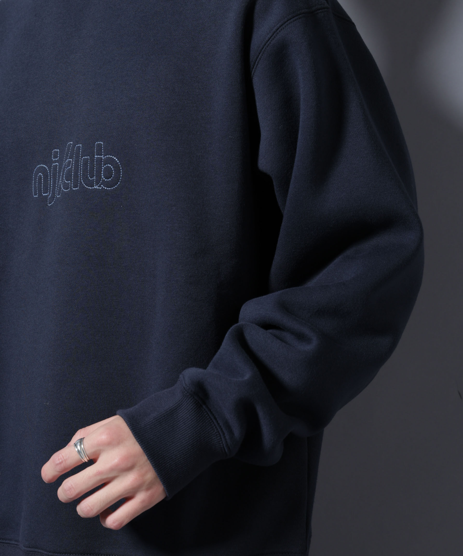 NANO universe「「NJ/CLUB」裏起毛 ジャージークルーネックスウェット」|Tシャツ・カットソー|
