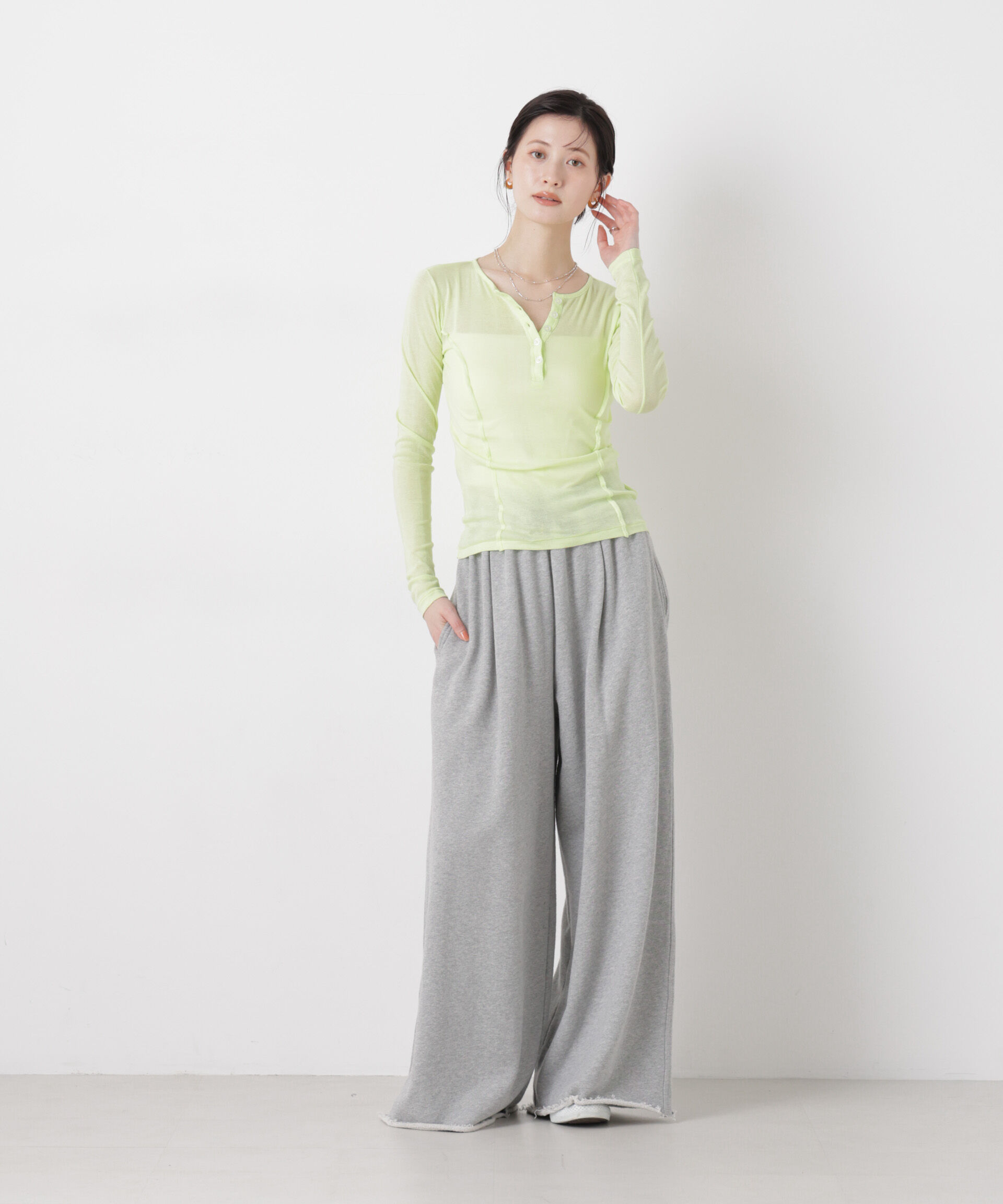 NANO universe「Robert P. Miller/LightPrib Henly L/S Tee 」|Tシャツ・カットソー|