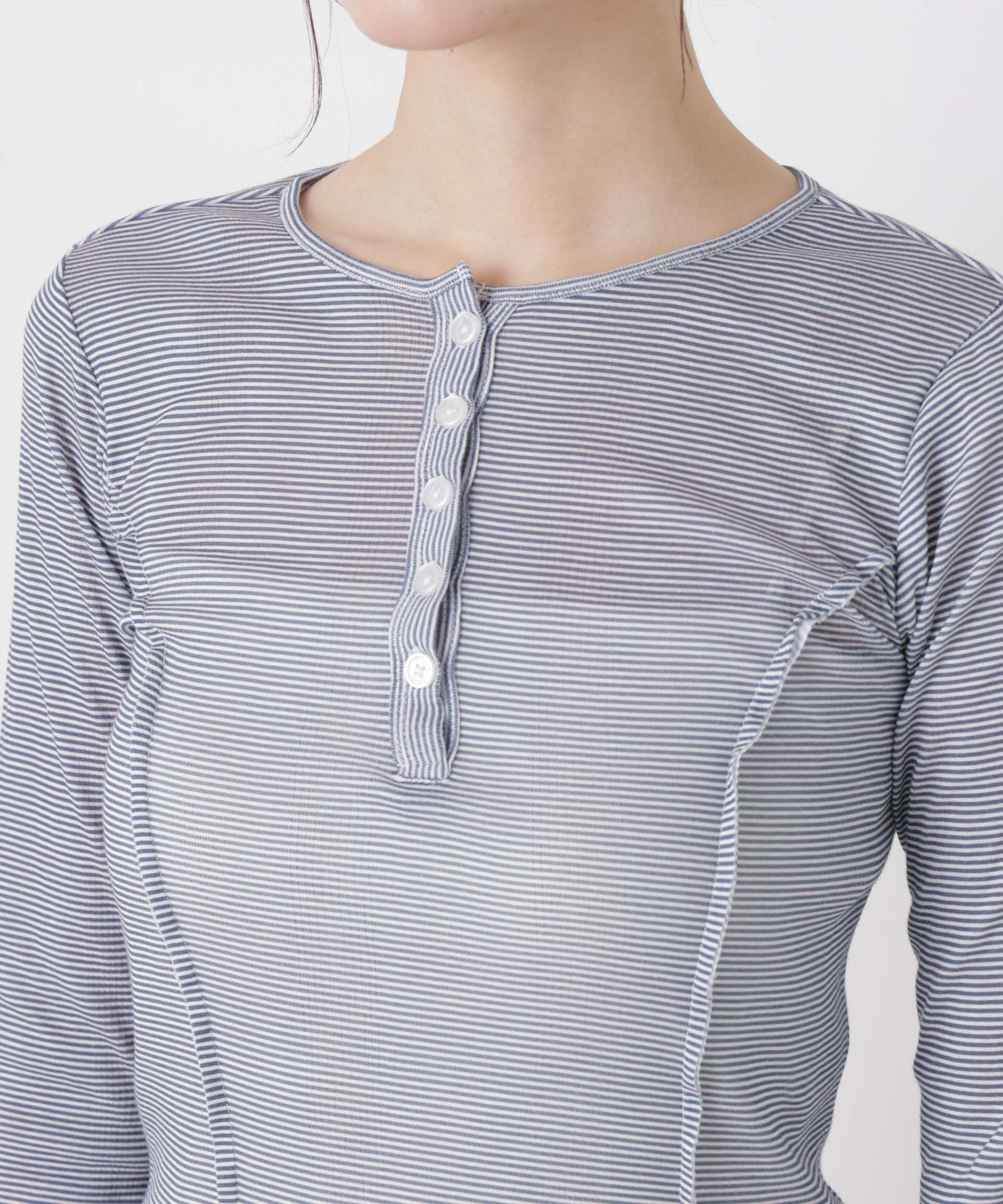 NANO universe「Robert P. Miller/LightPrib Henly L/S Tee 」|Tシャツ・カットソー|