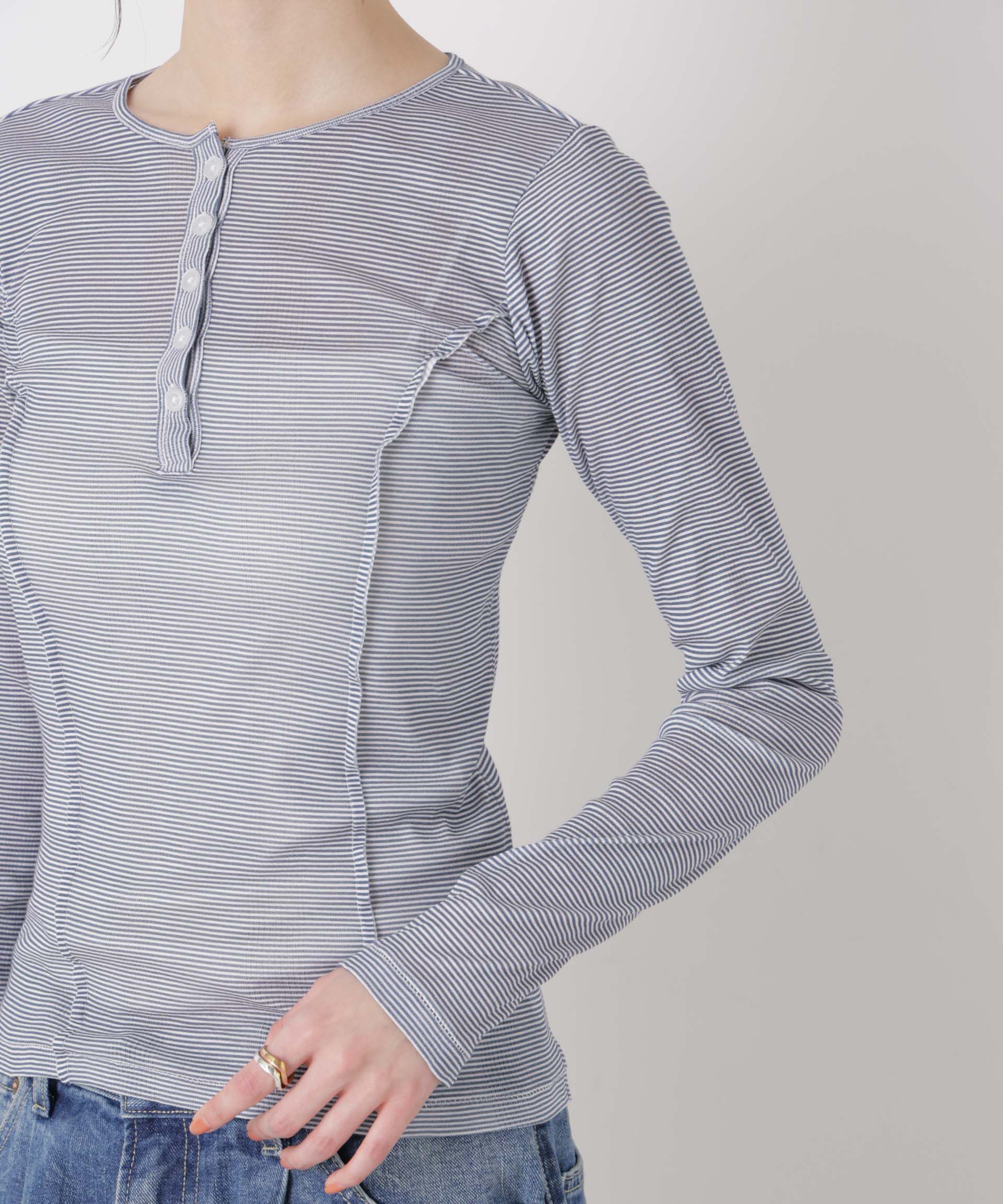 NANO universe「Robert P. Miller/LightPrib Henly L/S Tee 」|Tシャツ・カットソー|