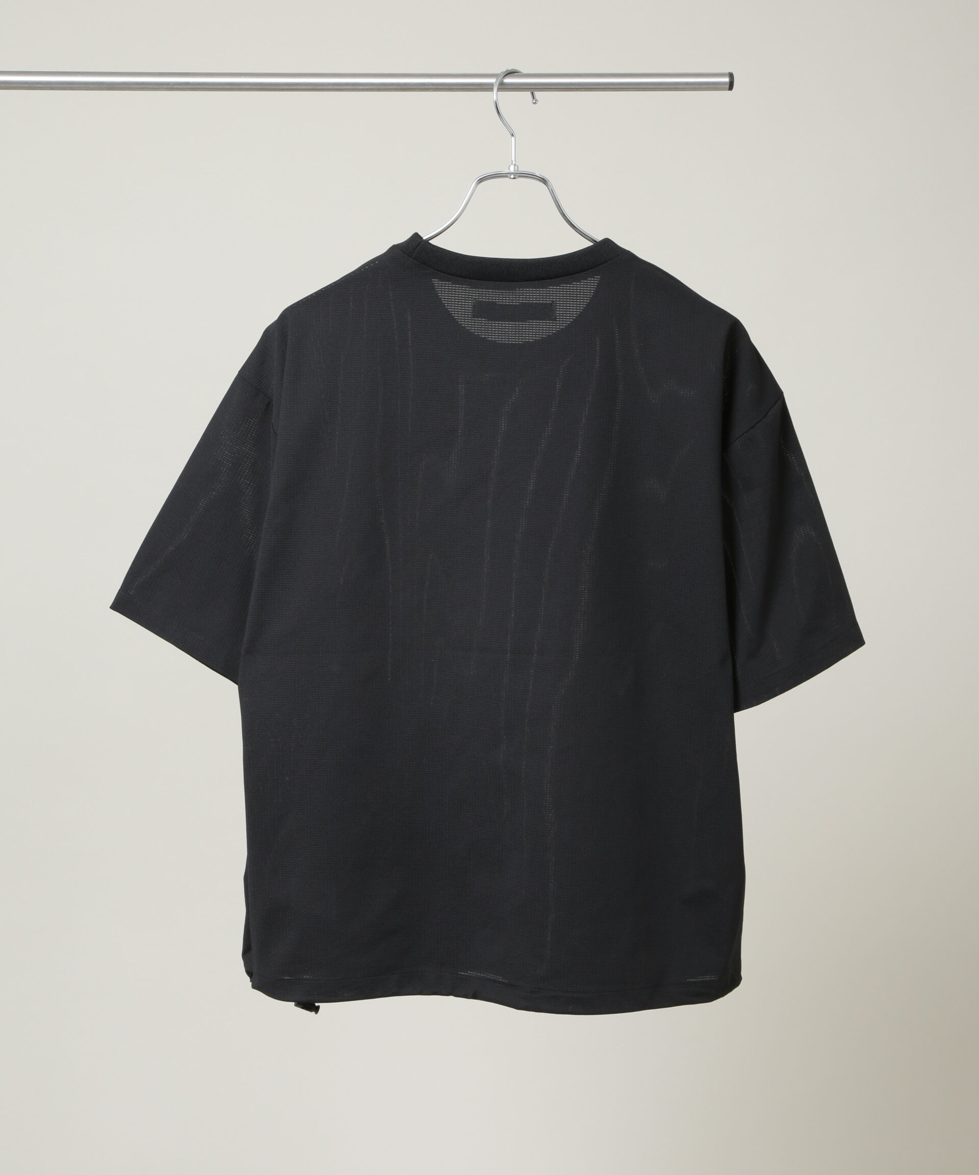 NANO universe「CIRCLEMOVA(R)メッシュリップストップTシャツ 半袖(セットアップ可)」|Tシャツ・カットソー|
