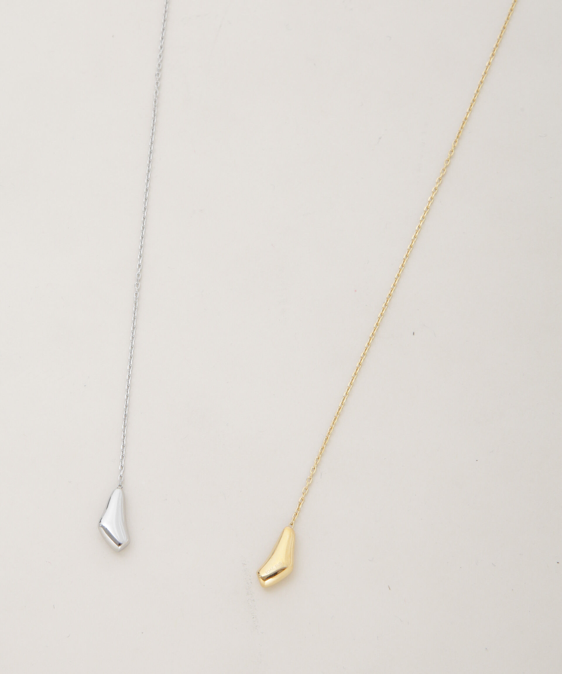 NANO universe「SOAC/Drop Bicolor Long Necklace」|ネックレス|