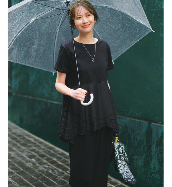 23区「【WEB&一部店舗限定】ストレッチジョーゼット ワイドパンツ」|その他|