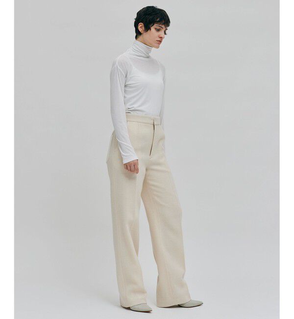 BEIGE,「【ロングセラー】SORE / シアーコットンハイネックカットソー」|Tシャツ・カットソー|