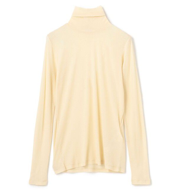 BEIGE,「【ロングセラー】SORE / シアーコットンハイネックカットソー」|Tシャツ・カットソー|