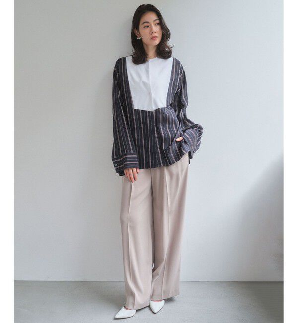 BEIGE,「【セットアップ対応】CINDY / ハイウエストパンツ」|その他|