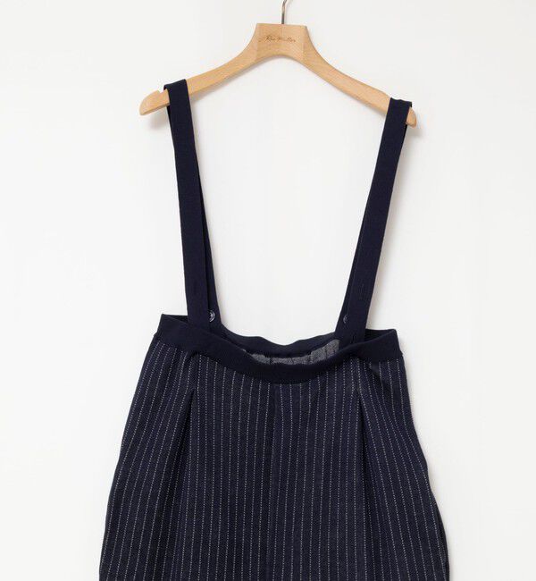 Rie Miller「《手洗い可能》Wジャガードニットサロペット」|オールインワン|