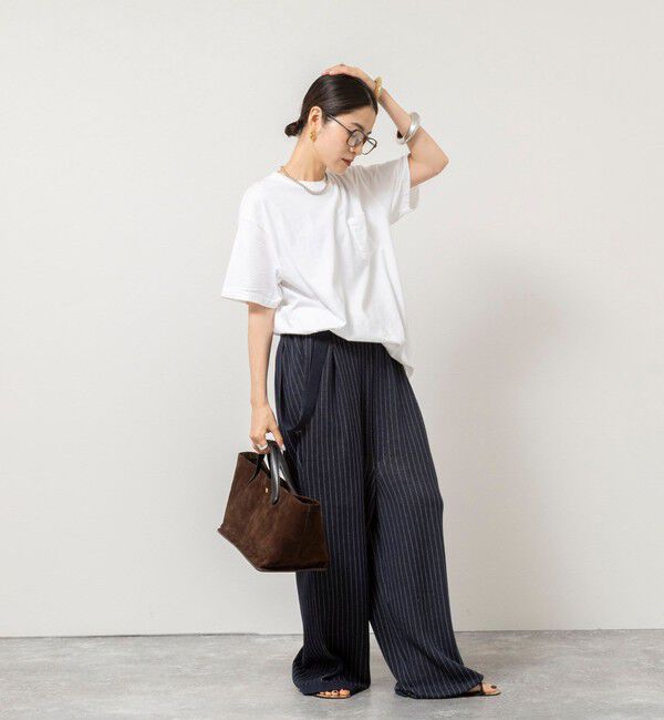 Rie Miller「《手洗い可能》Wジャガードニットサロペット」|オールインワン|