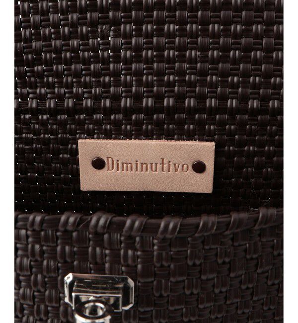 SALON adam et rope'「【Diminutivo（ディミヌティーボ）】プラスチックひねり金具付きハンドバッグ」|ハンドバッグ|