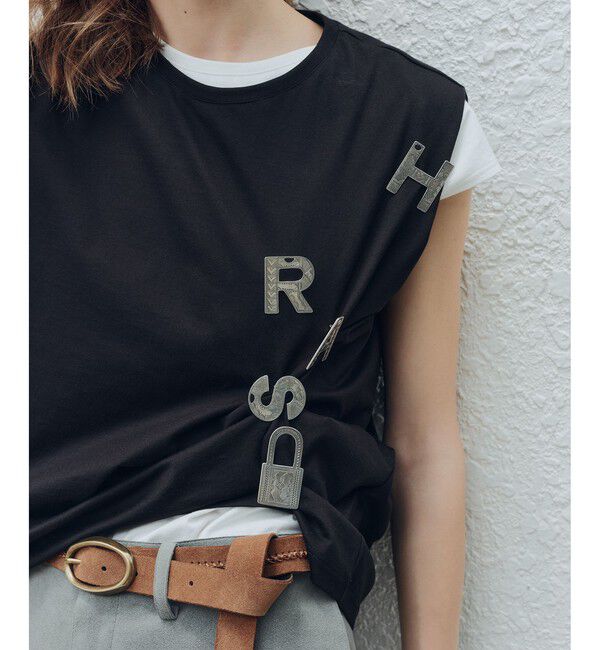 SALON adam et rope'「プリマベールショルダータックノースリーブプルオーバー / UVケア」|Tシャツ・カットソー|