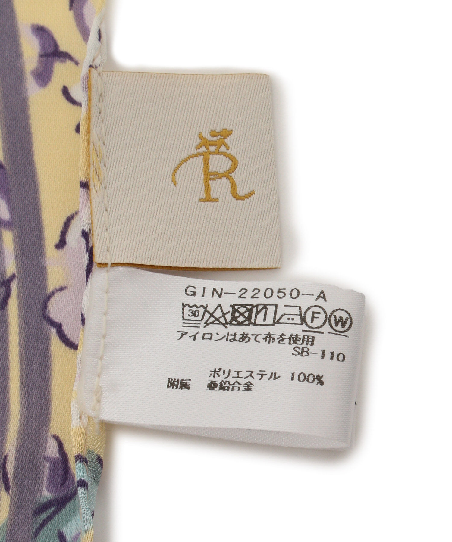 ROPE PICNIC PASSAGE「リング付きフラワープリントスカーフ」|バンダナ・スカーフ|