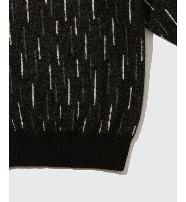 ADAM ET ROPE'「【MARKAWARE/マーカウェア】RAIN DROP PATTERN JUMPER」|ニット・セーター|