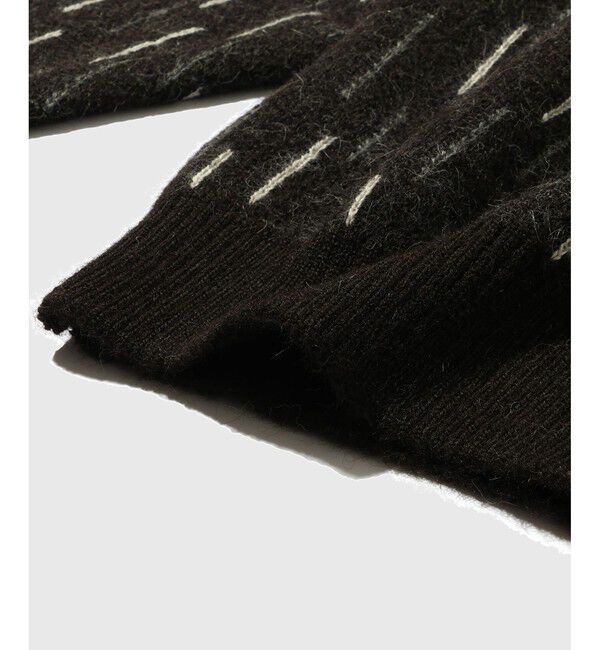 ADAM ET ROPE'「【MARKAWARE/マーカウェア】RAIN DROP PATTERN JUMPER」|ニット・セーター|