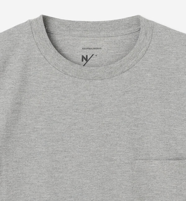  「NEUTRALWORKS. |〈別注〉クルーネック ポケットTシャツ MEN」|Tシャツ・カットソー|