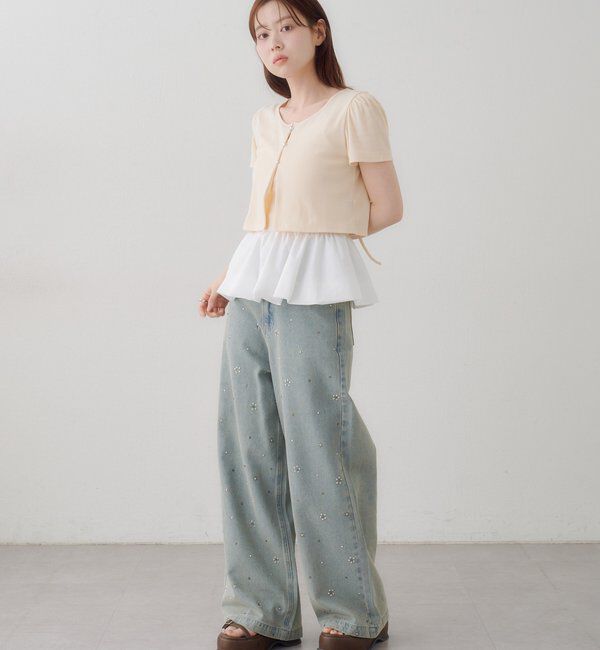  「【マルチウェイ】ホルターバルーンカーデSET」|Tシャツ・カットソー|