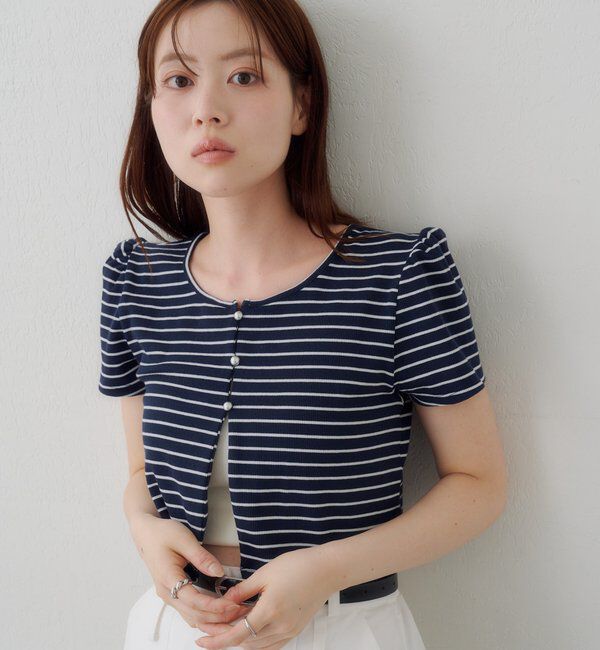  「【マルチウェイ】ホルターバルーンカーデSET」|Tシャツ・カットソー|
