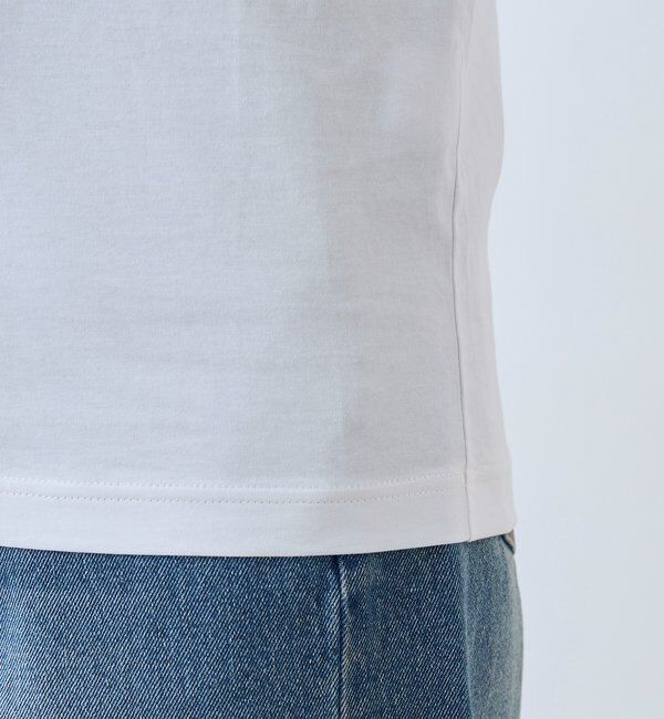  「【接触冷感/UVカット】ゴブソデクルーネックTee」|Tシャツ・カットソー|