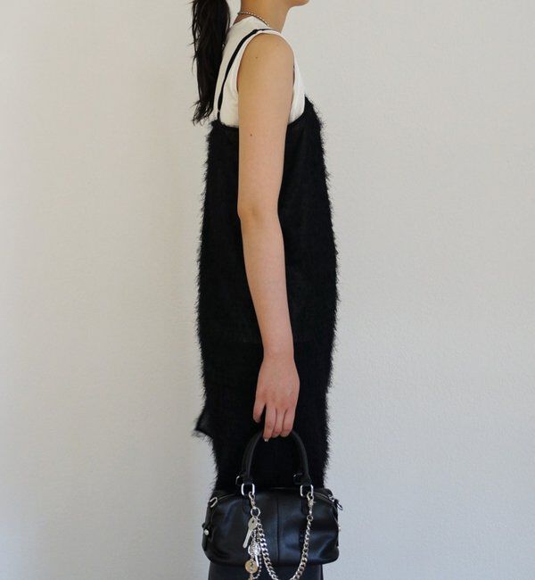  「【earthy_/アーシー】シアーキャミワンピース」|ワンピース|