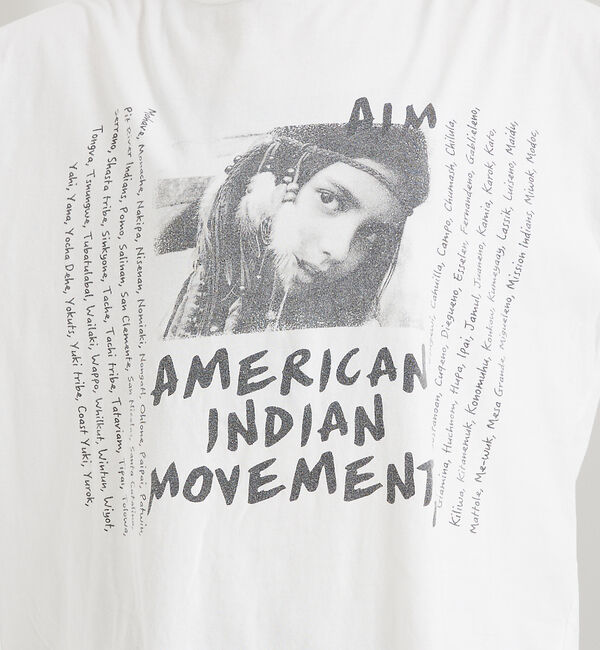 ABAHOUSE「【REMI RELIEF / レミ レリーフ】 INDIAN天竺 BIGTシャツ」|Tシャツ・カットソー|