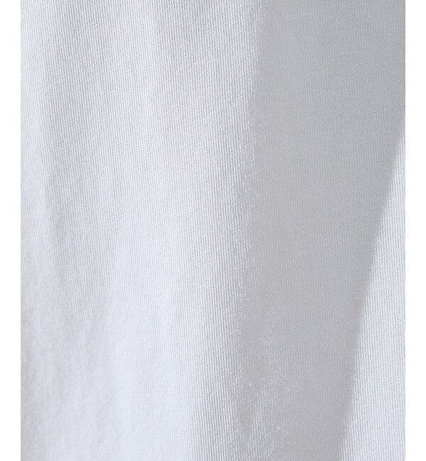 ABAHOUSE「【SMART CLOSET】シルケット天竺　ワイドリブ Tシャツ / 接触冷感」|Tシャツ・カットソー|