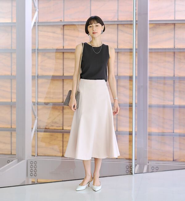 Rouge vif「【XSサイズ展開】フレアサーキュラースカート」|スカート|