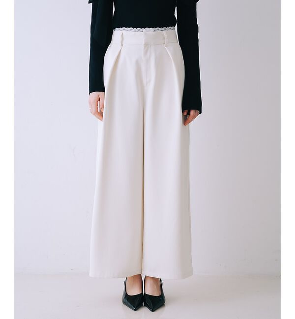 SELFIST「ウエストレースワイドパンツ」|その他|