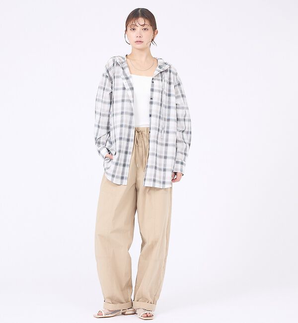 abahouse mavie「カーブイージーパンツ」|その他|