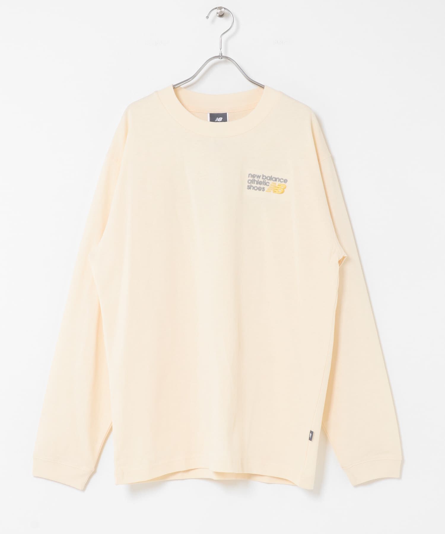 Sonny Label 「NEW BALANCE　プレミアムロゴロングスリーブ」|Tシャツ・カットソー|ベージュ系その他