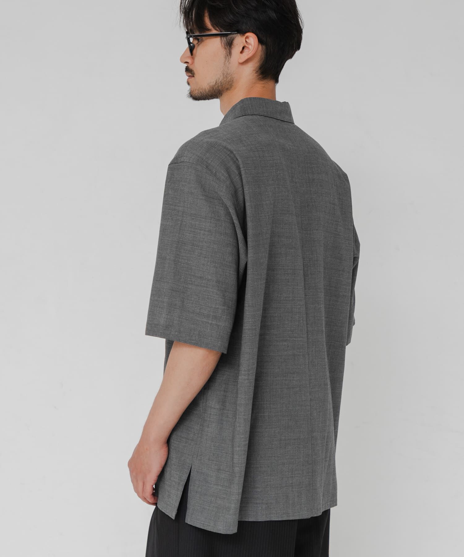 URBAN RESEARCH「『別注』ATON&times;URBAN RESEARCH　WOOL GAUZE SHORT-SLEEVE SHIRTS」|シャツ・ブラウス|