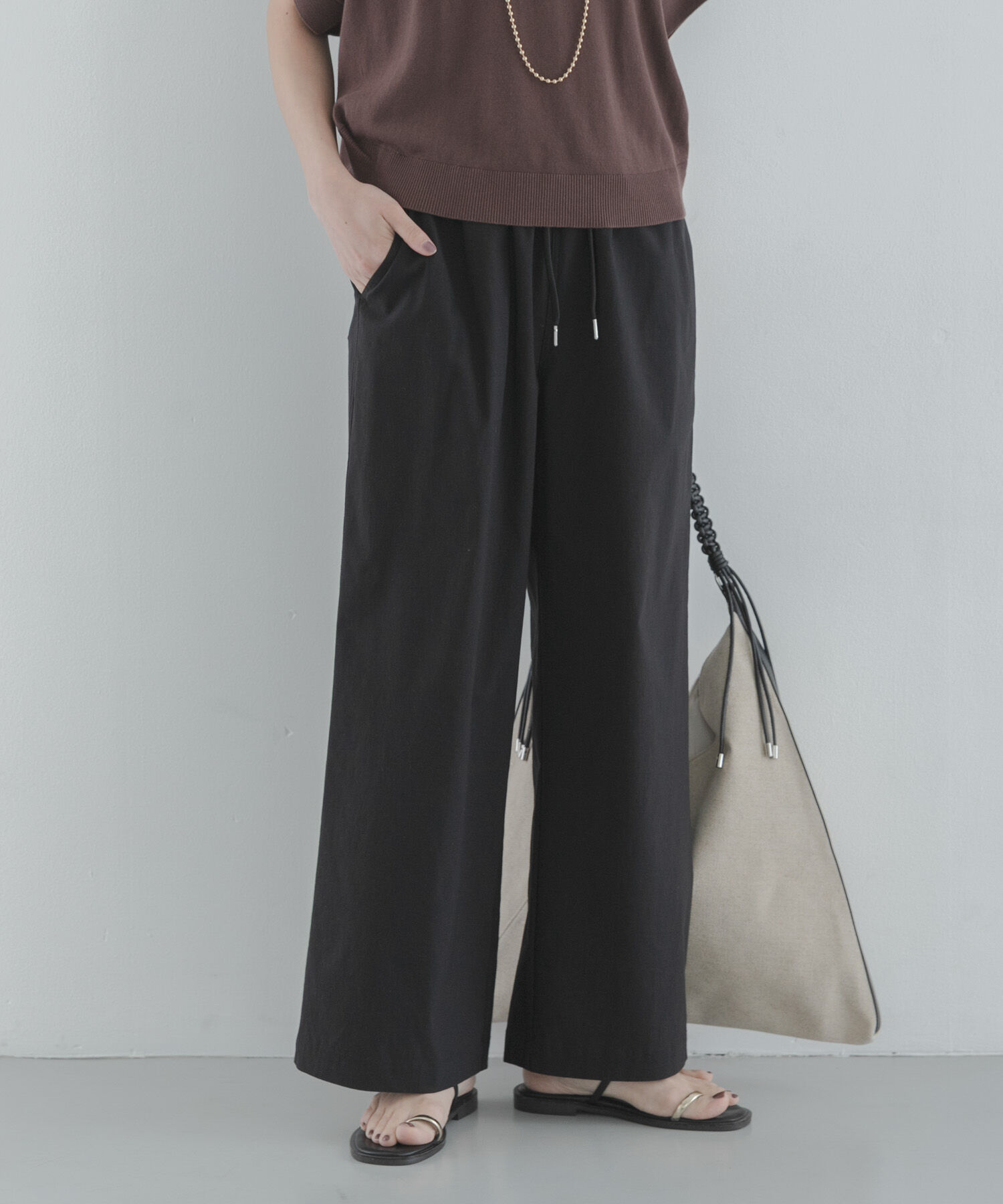 Sonny Label 「ハイスペイージーセミワイドパンツ」|その他|