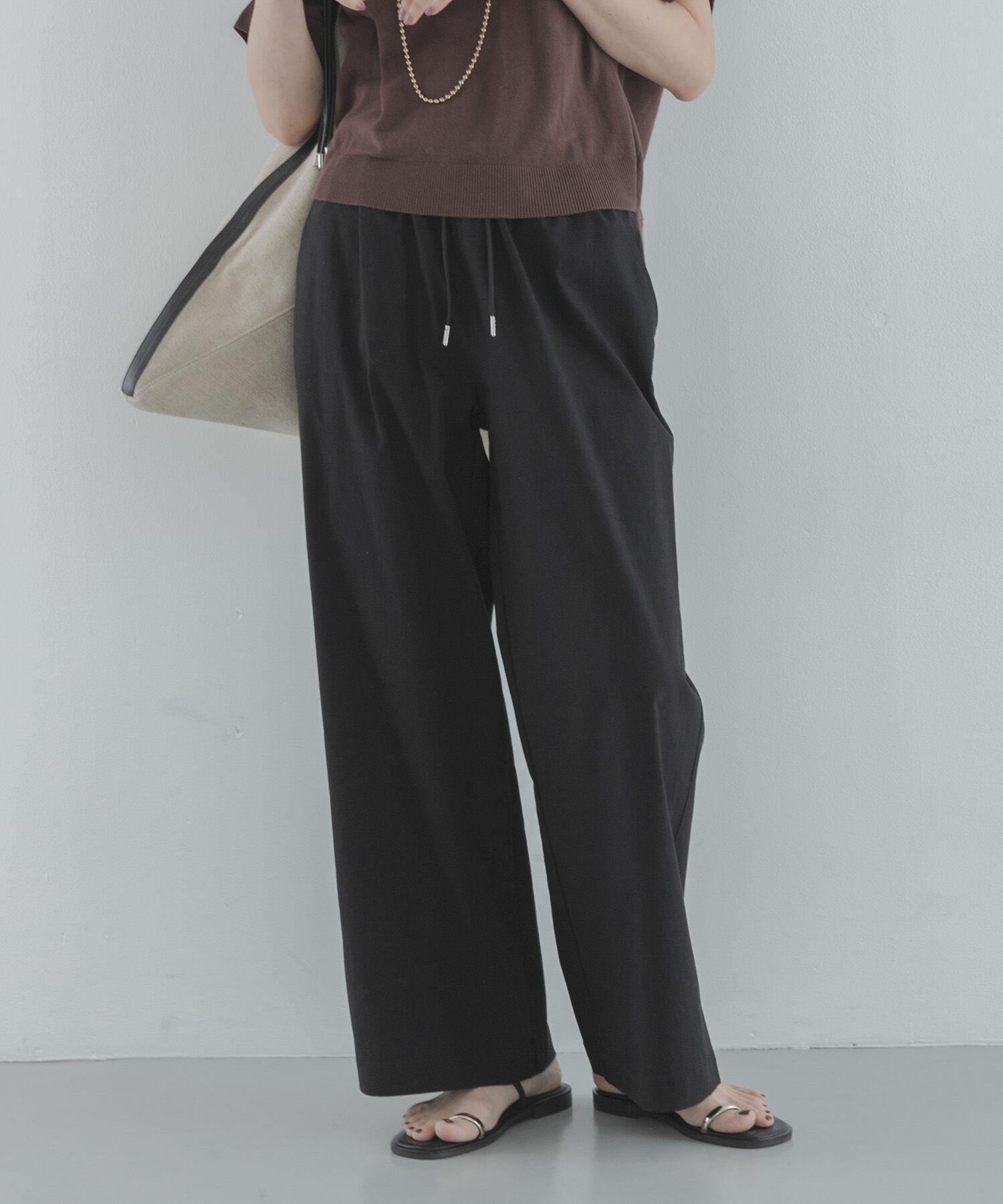 Sonny Label 「ハイスペイージーセミワイドパンツ」|その他|