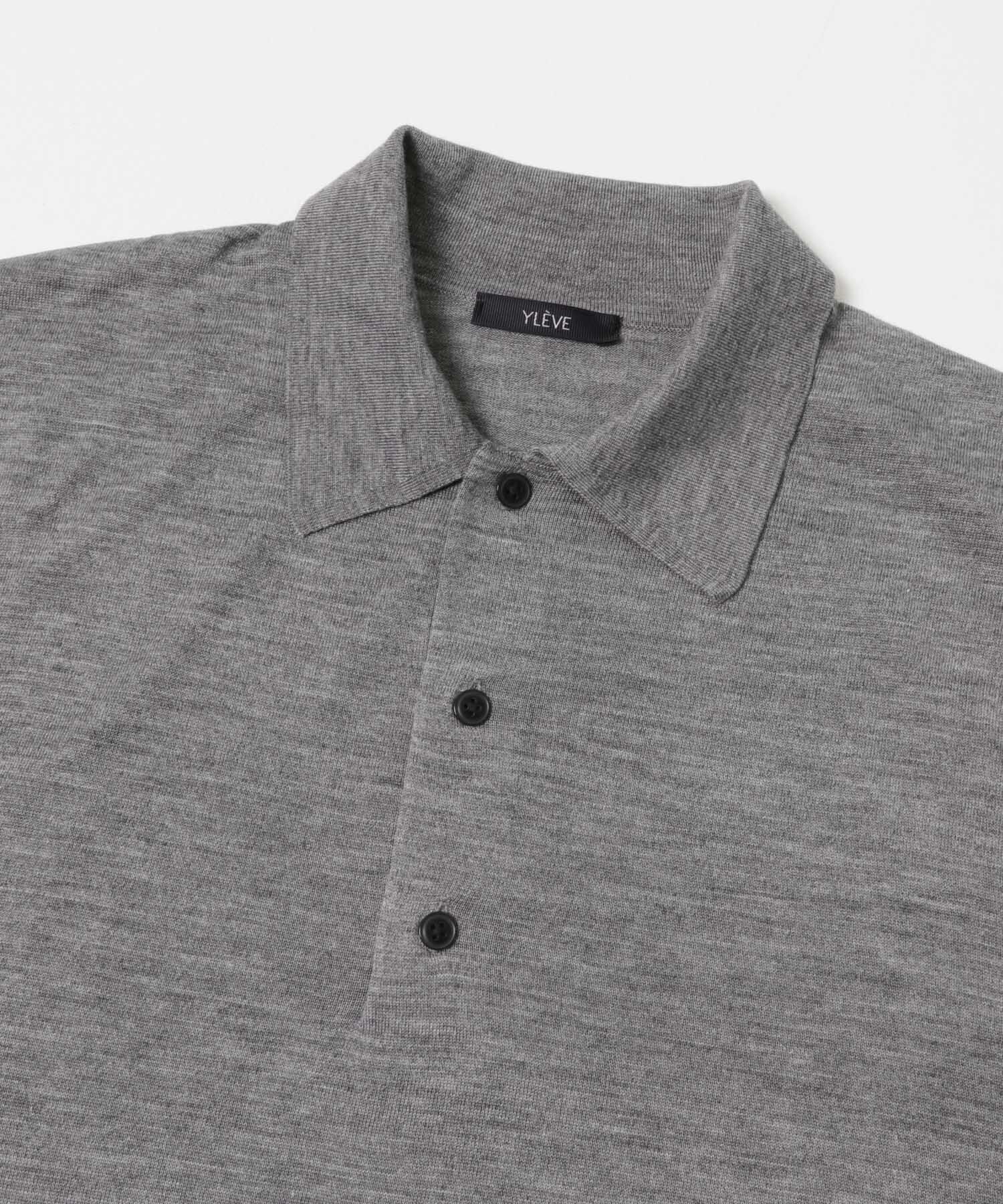 URBAN RESEARCH「YLEVE　W/S CASHMERE  KNIT POLO」|ニット・セーター|