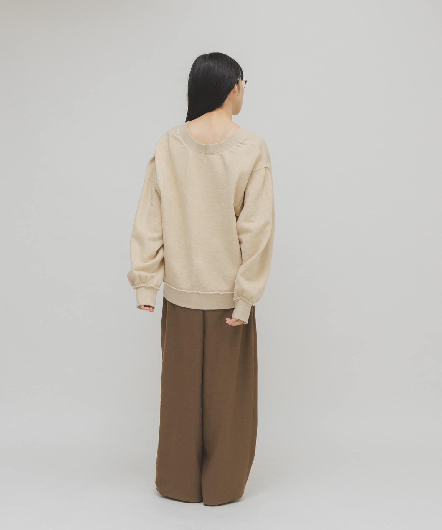  「2WAYルーズスウェット」|Tシャツ・カットソー|
