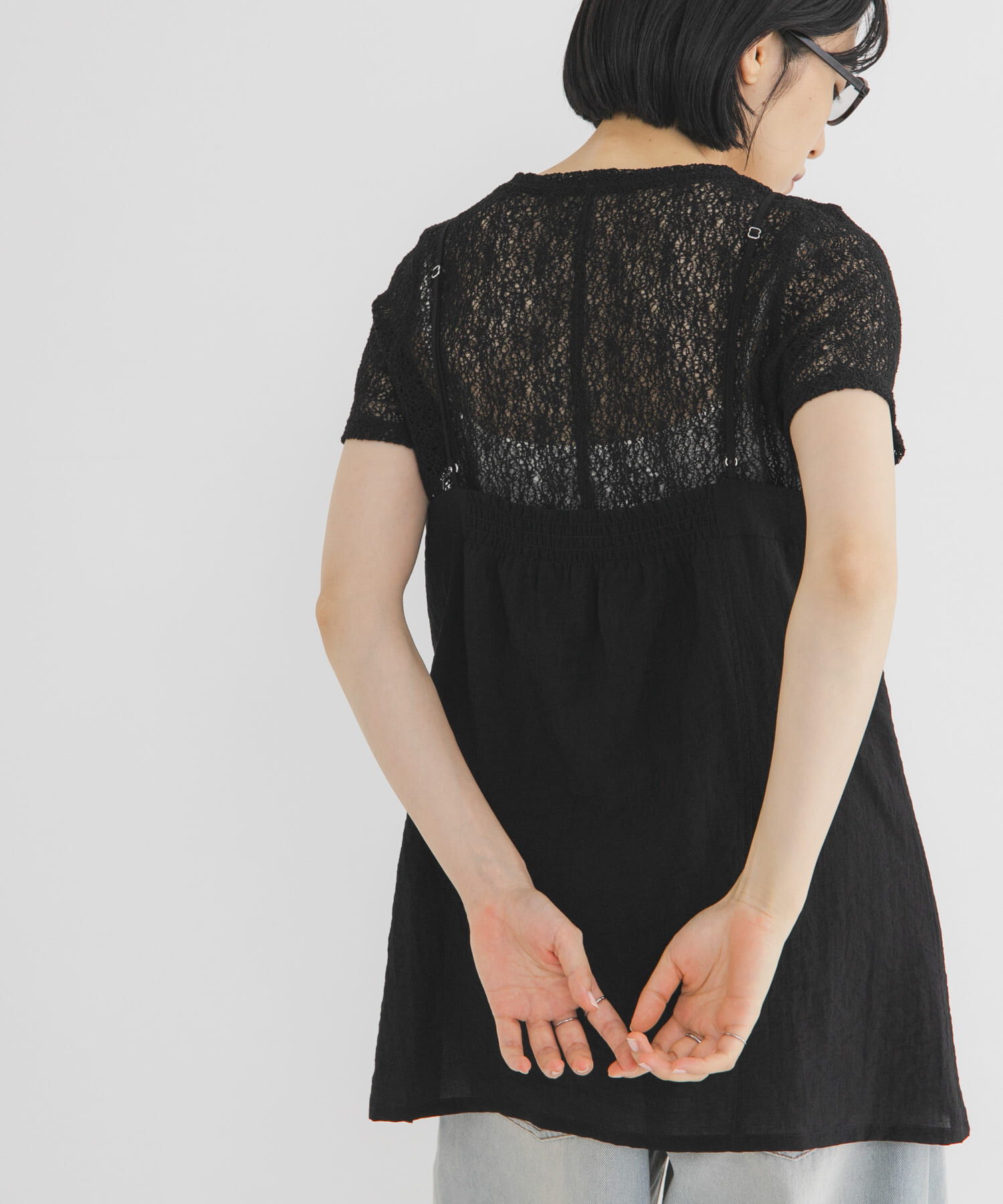  「キャミビスチェSETトップス」|Tシャツ・カットソー|