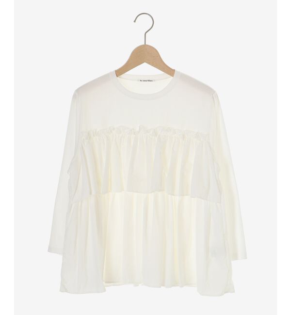 le.coeur blanc「ビスチェライクドッキングプルオーバー」|Tシャツ・カットソー|