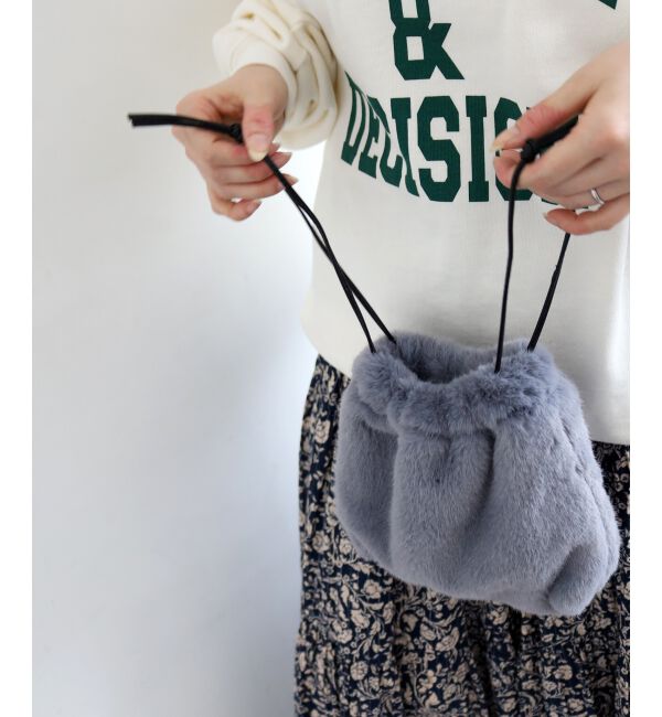  「《WEB限定アイテム》エコファー巾着BAG」|その他|