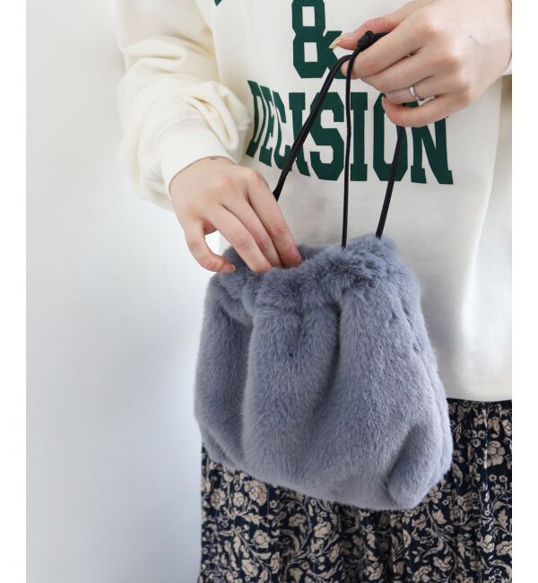  「《WEB限定アイテム》エコファー巾着BAG」|その他|