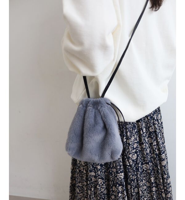  「《WEB限定アイテム》エコファー巾着BAG」|その他|