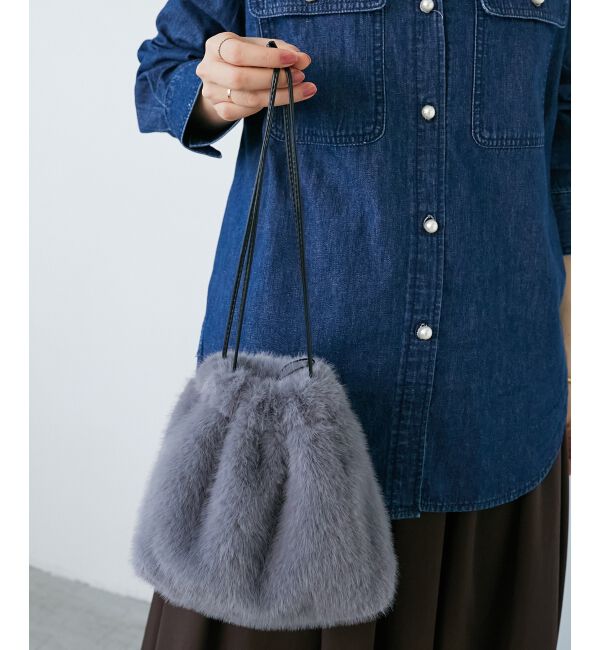  「《WEB限定アイテム》エコファー巾着BAG」|その他|