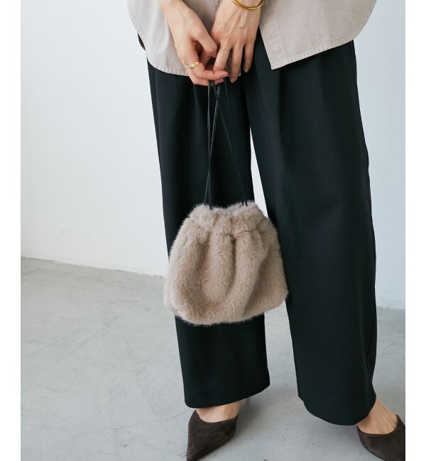  「《WEB限定アイテム》エコファー巾着BAG」|その他|